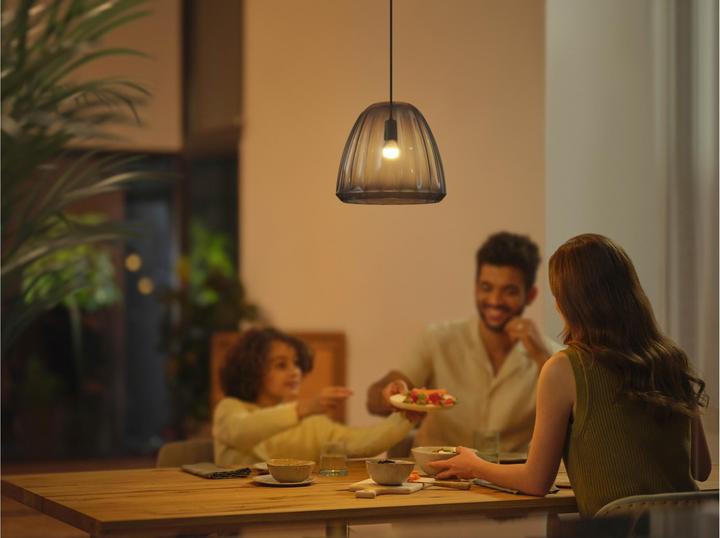 Image du produit Philips Hue White Ambiance E14 Lustre pack de deux (E14, 5.10 W, 470 lm, 2 x, F)