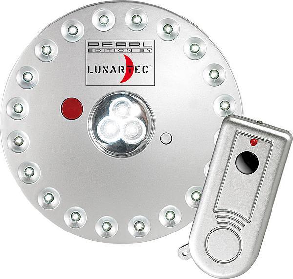 Produktbild Lunartec Rundleuchte inklusive Fernbedienung (Gerätespezifische Fernbedienung, Infrarot)
