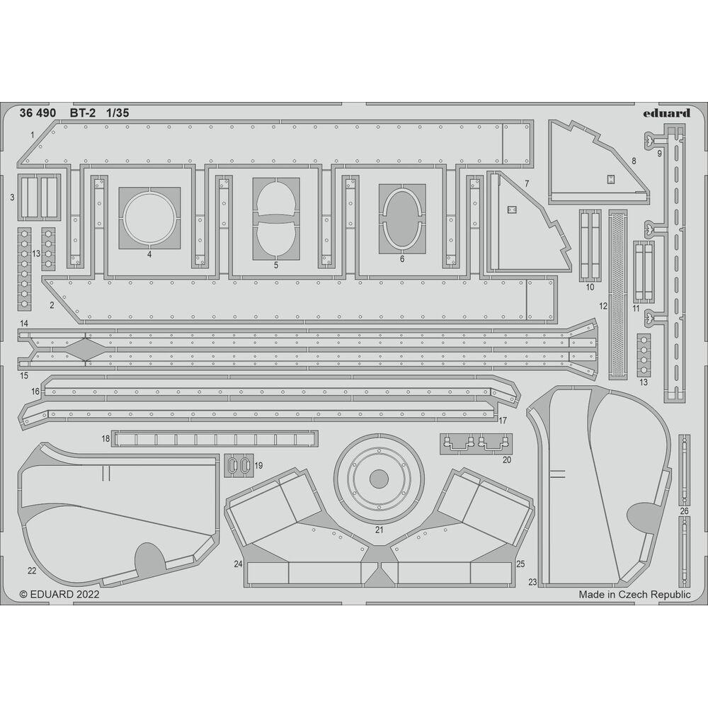 Eduard BT-2 for HOBBY BOSS