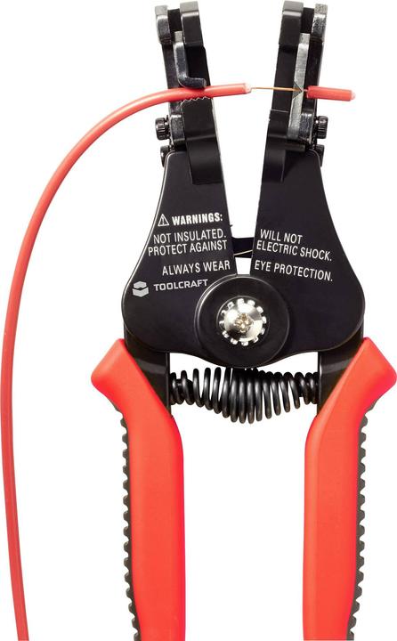 Produktbild Toolcraft Abisolierzange mit Formmesser 0.5 - 6 mm² (133 mm)