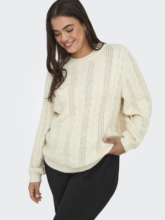 Image du produit Only Carrubina Life Ls Cable O-Neck Knt Noos (S)