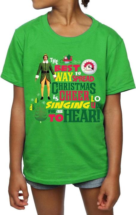 Image du produit Elf - T-shirt CHRISTMAS CHEER - Fille (140, 146)