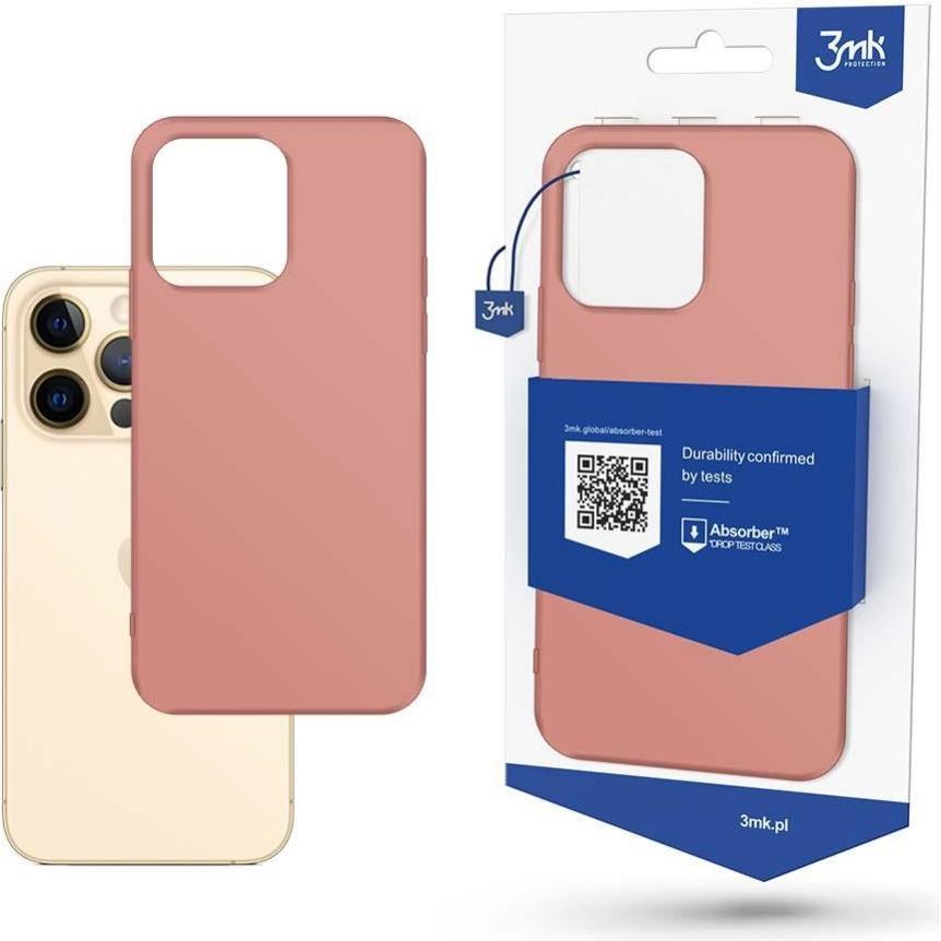 Nenurodyta 3mk Matt Case iPhone 13 Pro liczi/liche (Apple iPhone 13 Pro), Smartphone Hülle, Rosa