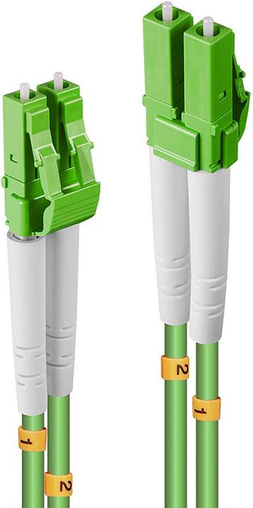 Actual product image Lindy Fibre Optic Cable LC/LC 50/125um OM5 LC Male to LC Male (10 m)