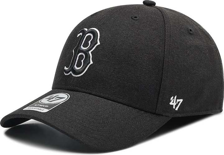 Actual product image 47 Brand MLB black Boston Red Sox MVP Snapback OSFA (One size)