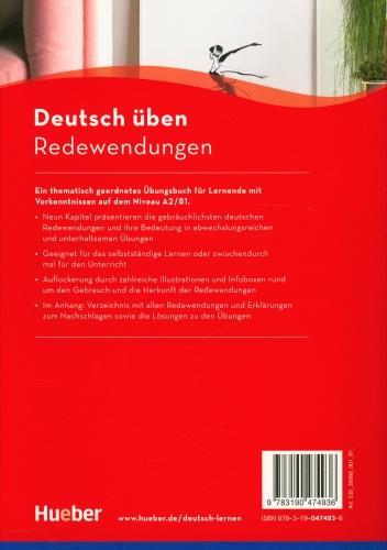 Actual product image Deutsch üben A2-B1 : Redewendungen (German, Collectif, 2020)