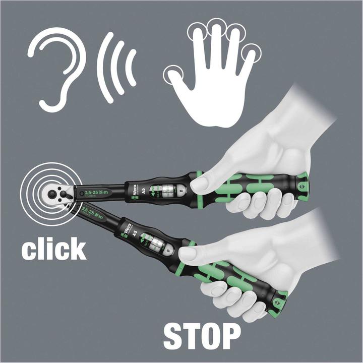 Produktbild Wera Click-Torque A 6 (1/4", 2.50 Nm, 25 Nm)