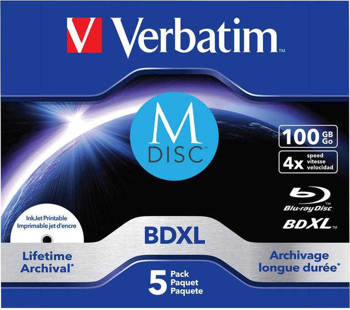 Produktbild Verbatim Bd-R (5 x)