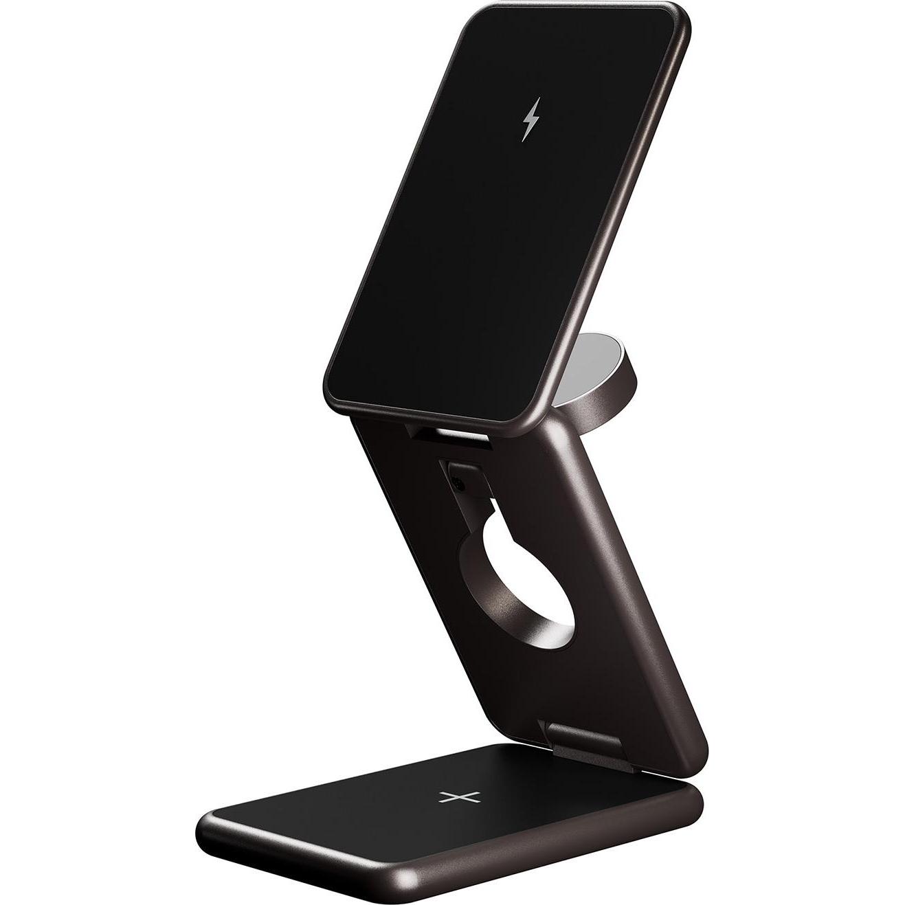 Allity AWC-230-225WMS wireless charger 22.5W graphite 3w1 (22.50 W), Wireless Charger, Grau