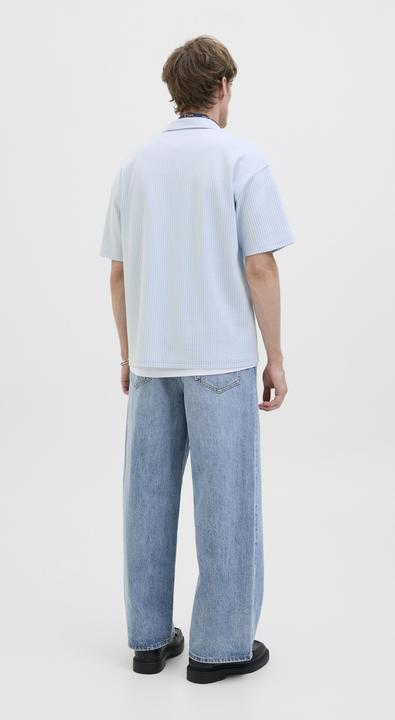 Produktbild Jack & Jones Jorsummer Striped Shirt Ss Ss25 (XXL)