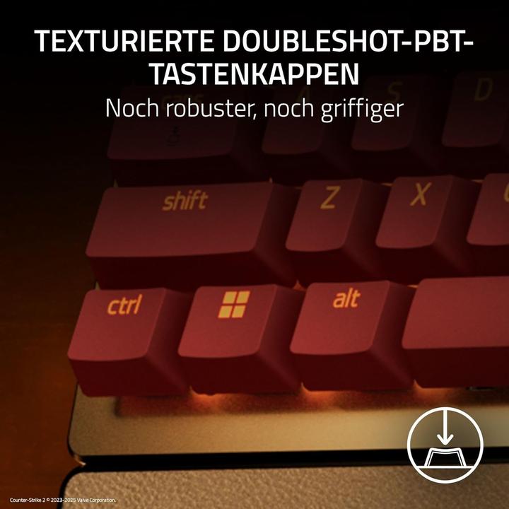 Actual product image Razer Huntsman V3 Pro Tenkeyless (USA, Cable)