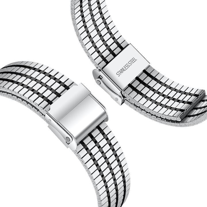Actual product image Strap-it Steel bracelet (20 mm, Stainless steel, Pacer)