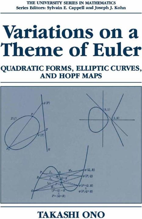 Produktbild Variations on a Theme of Euler (Englisch, Takashi Ono, 2010)