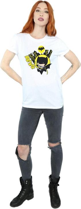Image du produit - T-shirt CHIBI BATMAN SWINGING - Femme (L)