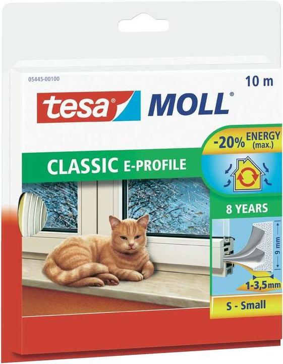 Actual product image tesa Moll E-profile rubber seal