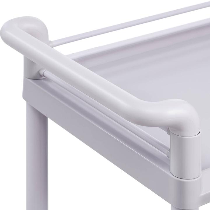 Produktbild Steinberg Laborwagen Aufbewahrungswagen Labor Rollwagen 2 Ablagen 1 Fach 20 kg