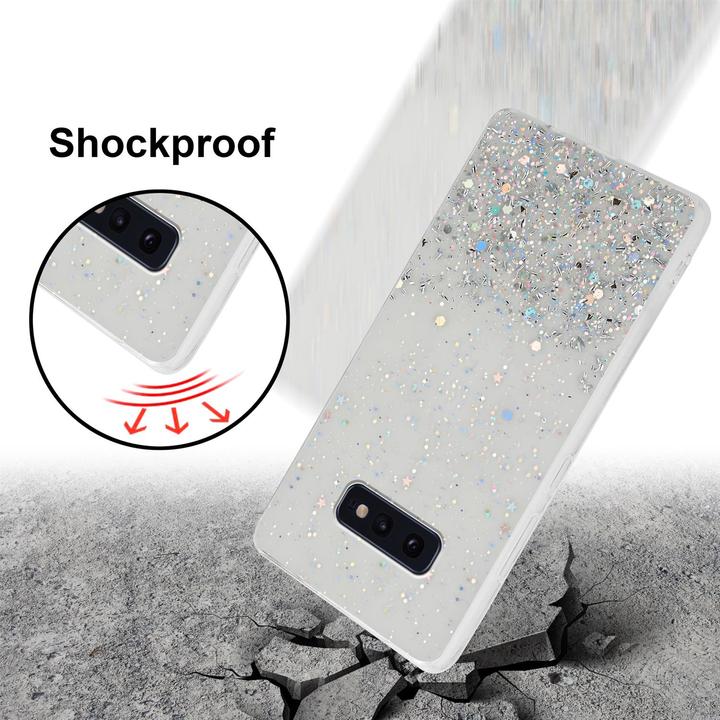Produktbild Cadorabo TPU Cover funkelnder Glitter (Samsung Galaxy S10e)