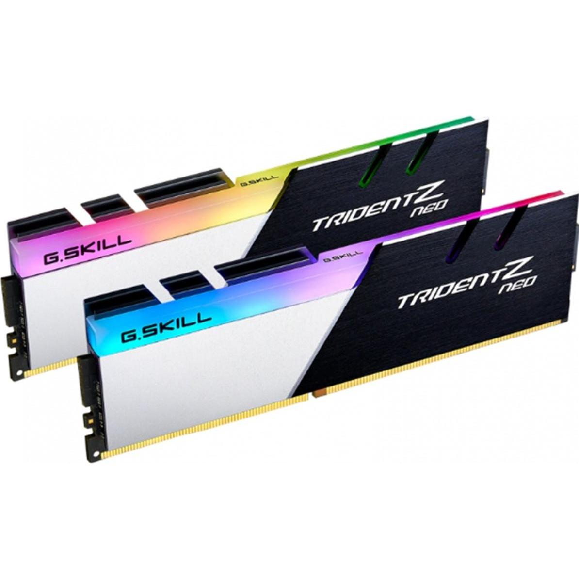 G.Skill Trident Z Neo (2 x 16GB, 3600 MHz, DDR4-RAM, DIMM), RAM, Schwarz, Silber