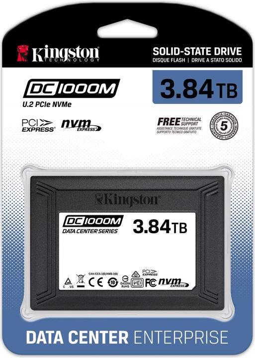 Produktbild Kingston DC1000M (3840 GB, 2.5")