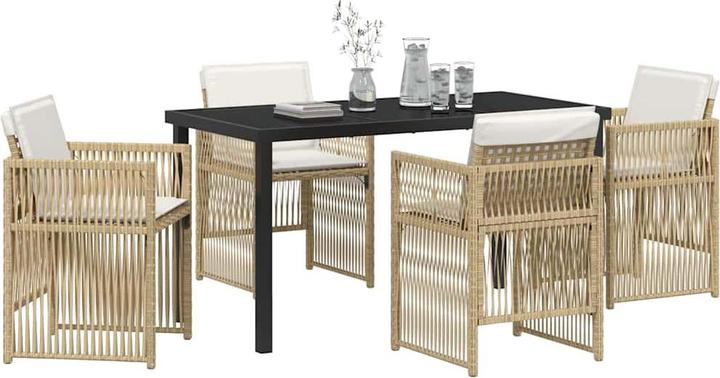 Produktbild vidaXL Garten Essgruppe (140 x 70 x 73 cm)