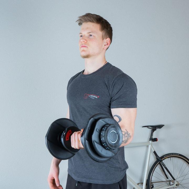 Actual product image Gladiatorfit Adjustable Dumbbell (1 x 2 kg - 24kg)