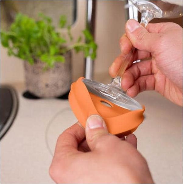Produktbild Silwy Magnet-Kondom für Stielgläser Orange