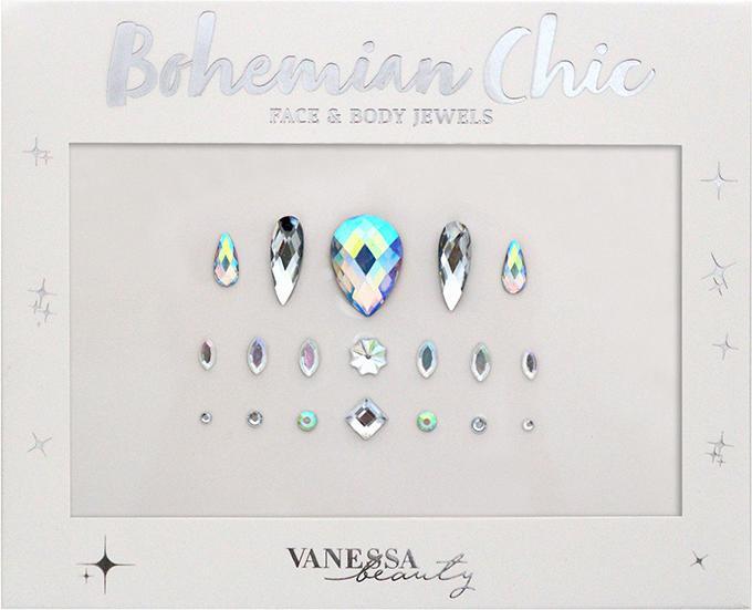 Actual product image Vanessa Beauty Face Jewels - Bohemian Chic #fairytears