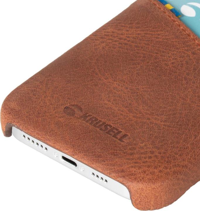 Image du produit Krusell Sunne CardCover Apple iPhone 12 Pro Max vintage cognac (62176) (Apple iPhone 12 Pro Max)