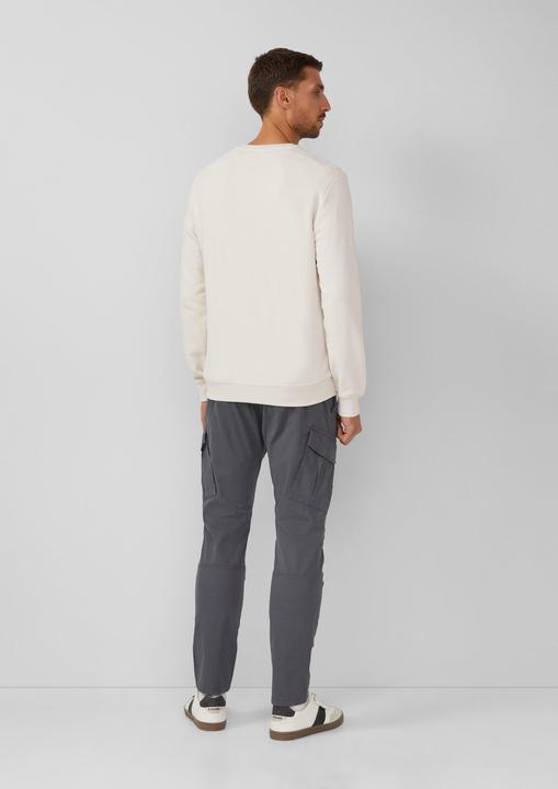 Produktbild s.Oliver Sweatshirt Sweatshirt aus Baumwollmix mit Crew Neck (M)