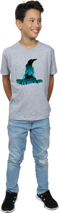 Immagine prodotto Hogwarts Silhouette Maglietta Ragazzi (152, 158)