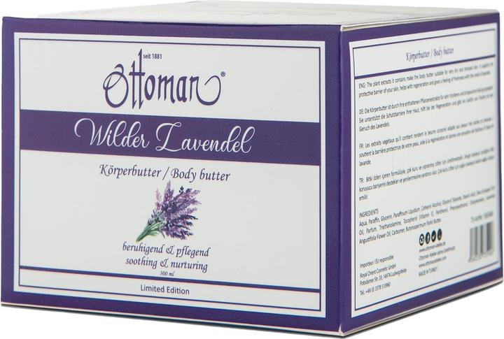 Image du produit Ottoman Beurre corporel à la lavande 300ml, soin corporel riche (Crème pour le corps, 300 ml)