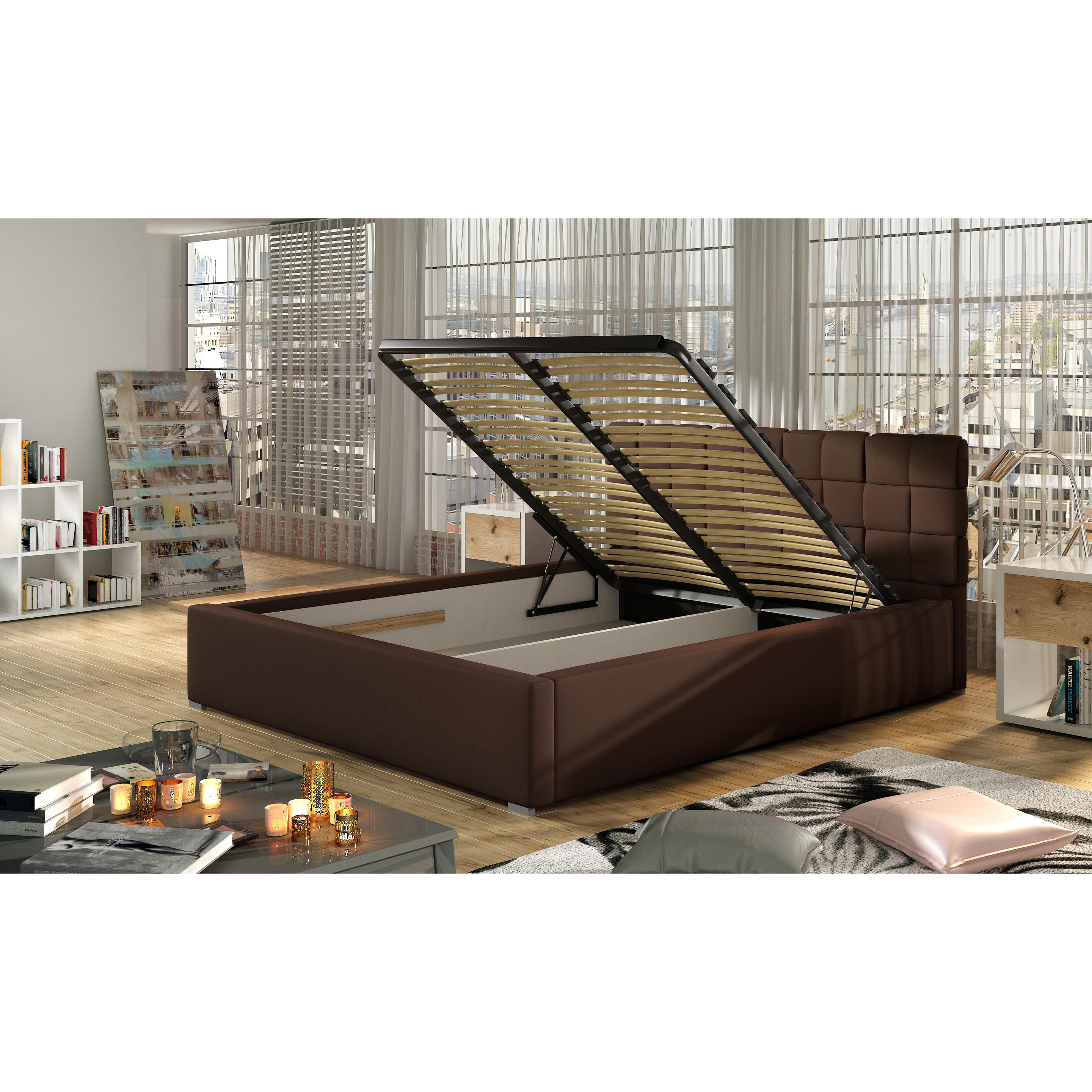 Thumbnail - ELTAP, Bett, Grand mit Stauraum (200 x 200 cm)