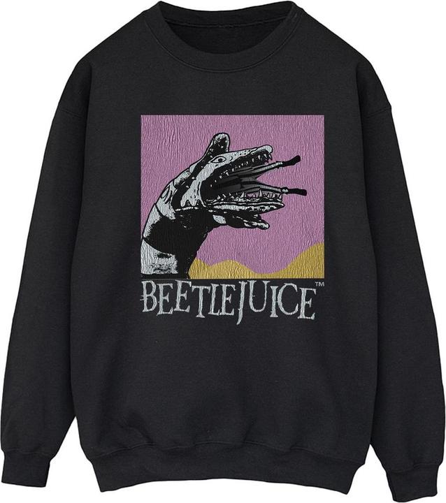 Actual product image Beetlejuice Womens/Ladies Sandworm Snake Sweatshirt (3XL)