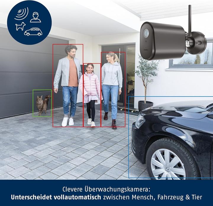 Actual product image Abus SmartLook PPIC54520B WLAN IP surveillance camera 1920 x 1080 pixels (3840 x 2160 pixels)