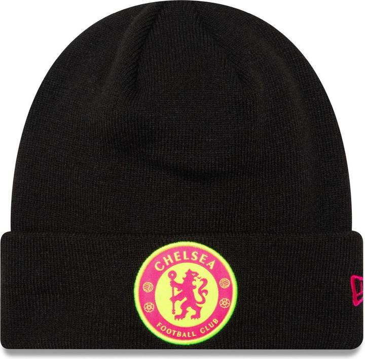 Immagine prodotto New Era Bonnet d'hiver Cuff Beanie - FC Chelsea Lion noir