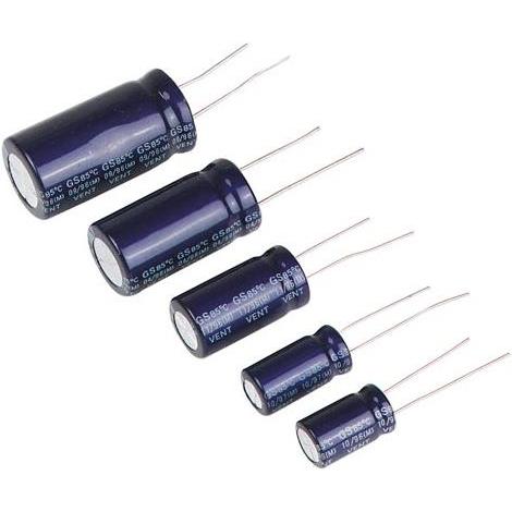 Velleman Elco Radial 330µf 25V, Kondensator