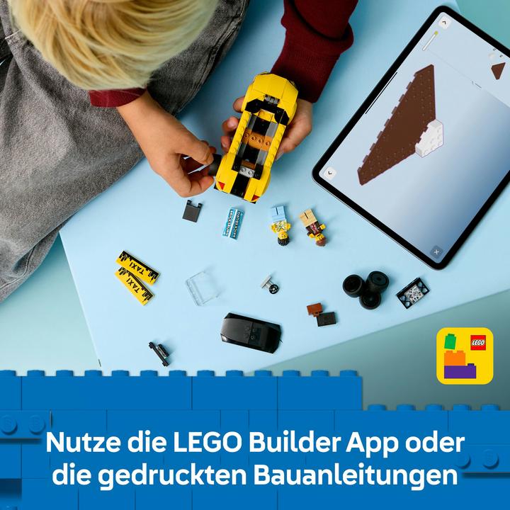 Produktbild LEGO Gelbes Taxi (60487, LEGO City)