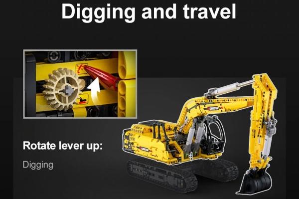 Produktbild Cada Bagger Set mit Fernbedienung C61082W