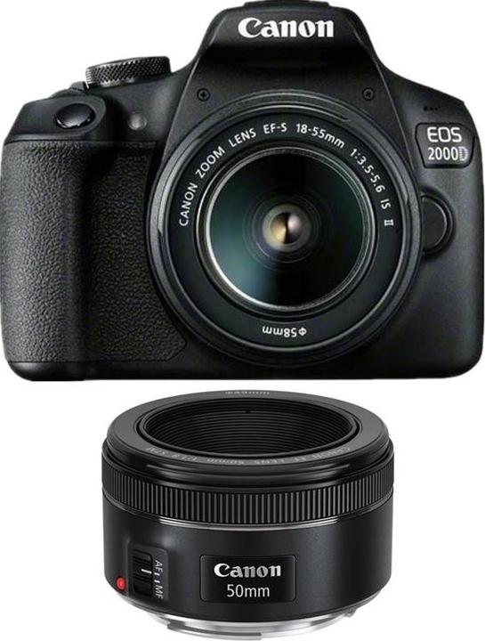 Immagine prodotto Canon Eos 2000d (18 - 55 mm, 24.10 Mpx, APS-C / DX)