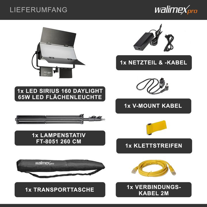 Actual product image Walimex Sirius 160 (Surface luminaire)