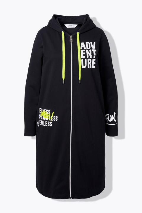 Produktbild Angel of Style Sweatjacke, A-Linie, Statement-Prints, Kapuze (48)