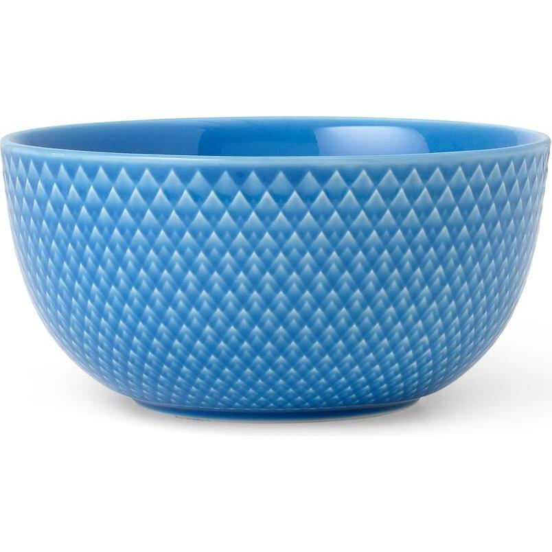 Lyngby Rhombe Color Schale, Schüssel + Schale, Blau