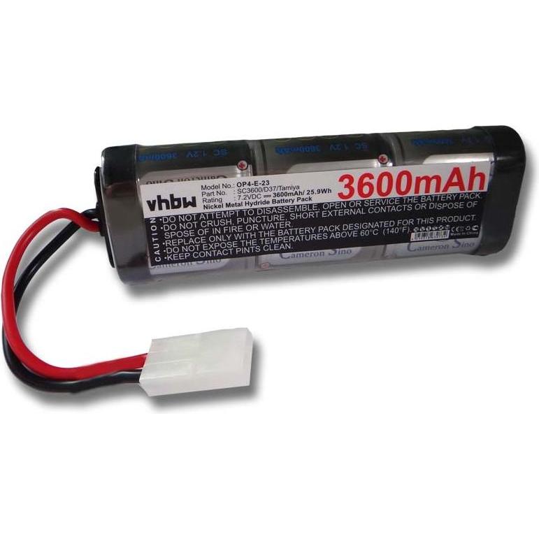 AccuCell NiMH-Akku - 3600mAh (7.2V) - für Modellbau (7.20 V, 3600 mAh)