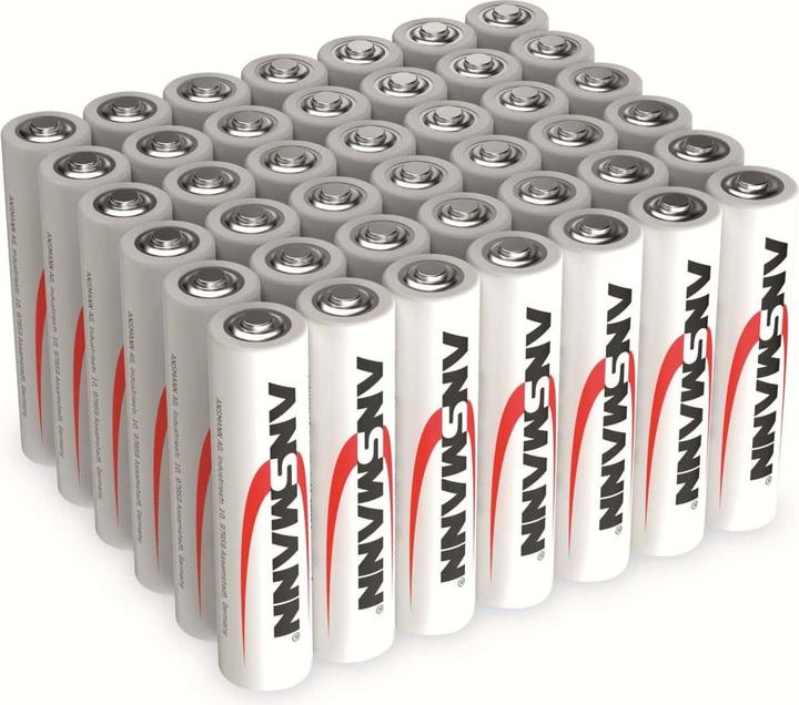 Produktbild Ansmann Alkaline Batterien, 42 Stück AA /Mignon und 42 Stück AAA/Micro im Sparset (84 Stk., AA)