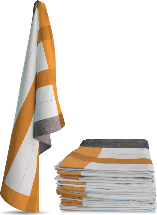 Actual product image Aspero 100 cotton tea towels (55 x 75 cm)