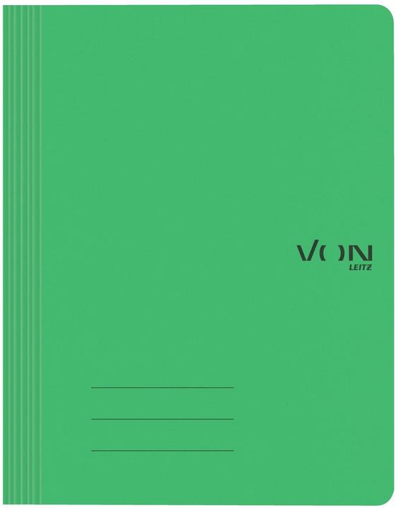 Image du produit von Dossier rapide avec mécanisme de reliure, A4, vert, 10 pièces (A4, 10x)