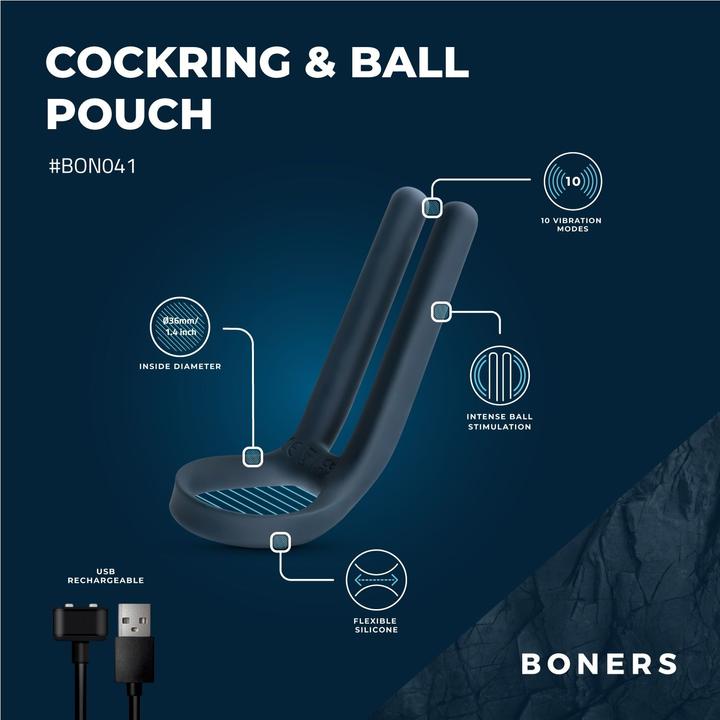 Produktbild Boners Penisring & Hodenstimulator (4 cm)