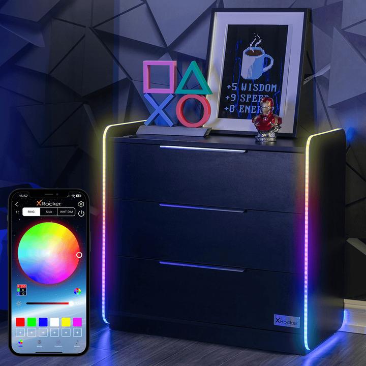 Produktbild X Rocker Xrocker Electra RGB Gaming Kommode