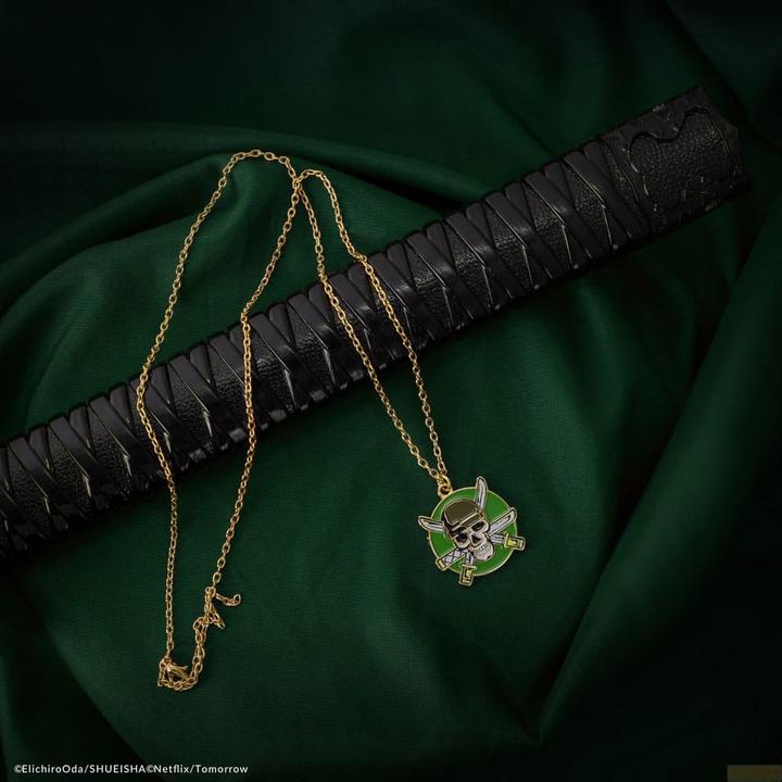 Image du produit Cinereplicas One Piece Collier & Pendentif Zoro (Métal)