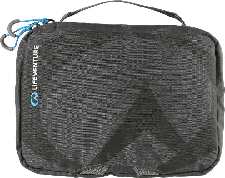 Actual product image Lifeventure Wash Bag, Small, Grey (Packing system)